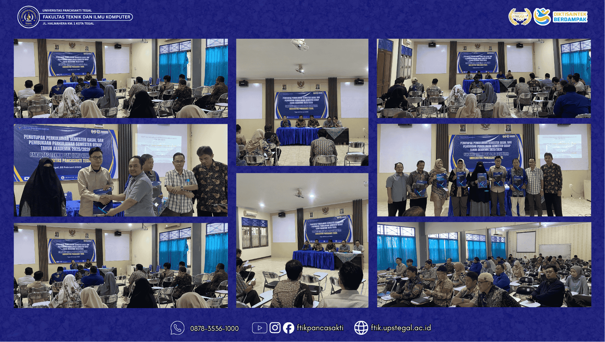 Penutupan dan Pembukaan Perkuliahan Semester Genap Tahun Akademik 2025/2026