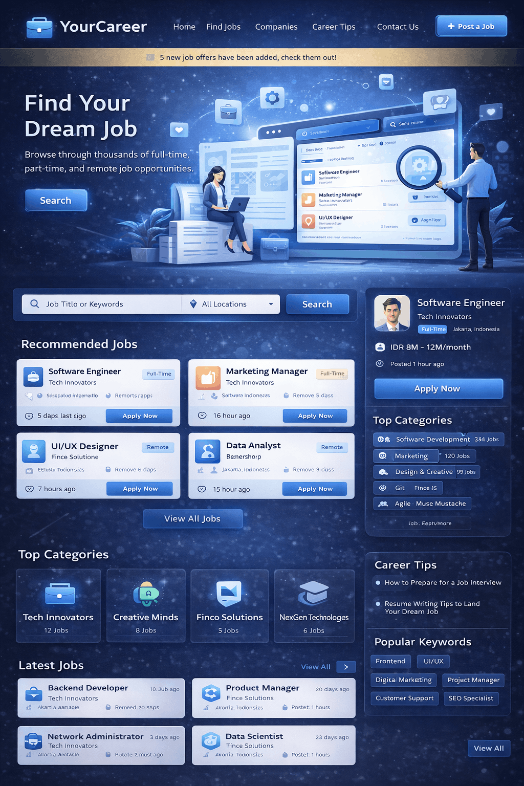 Website Lowongan Kerja